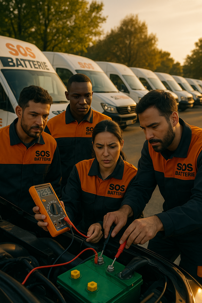 Parc automobile d'entreprise - Gestion de flotte SosBatterie.pro